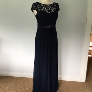 Adrianna Papell formal chiffon dress.